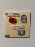 Bike reflector art piece 1/1