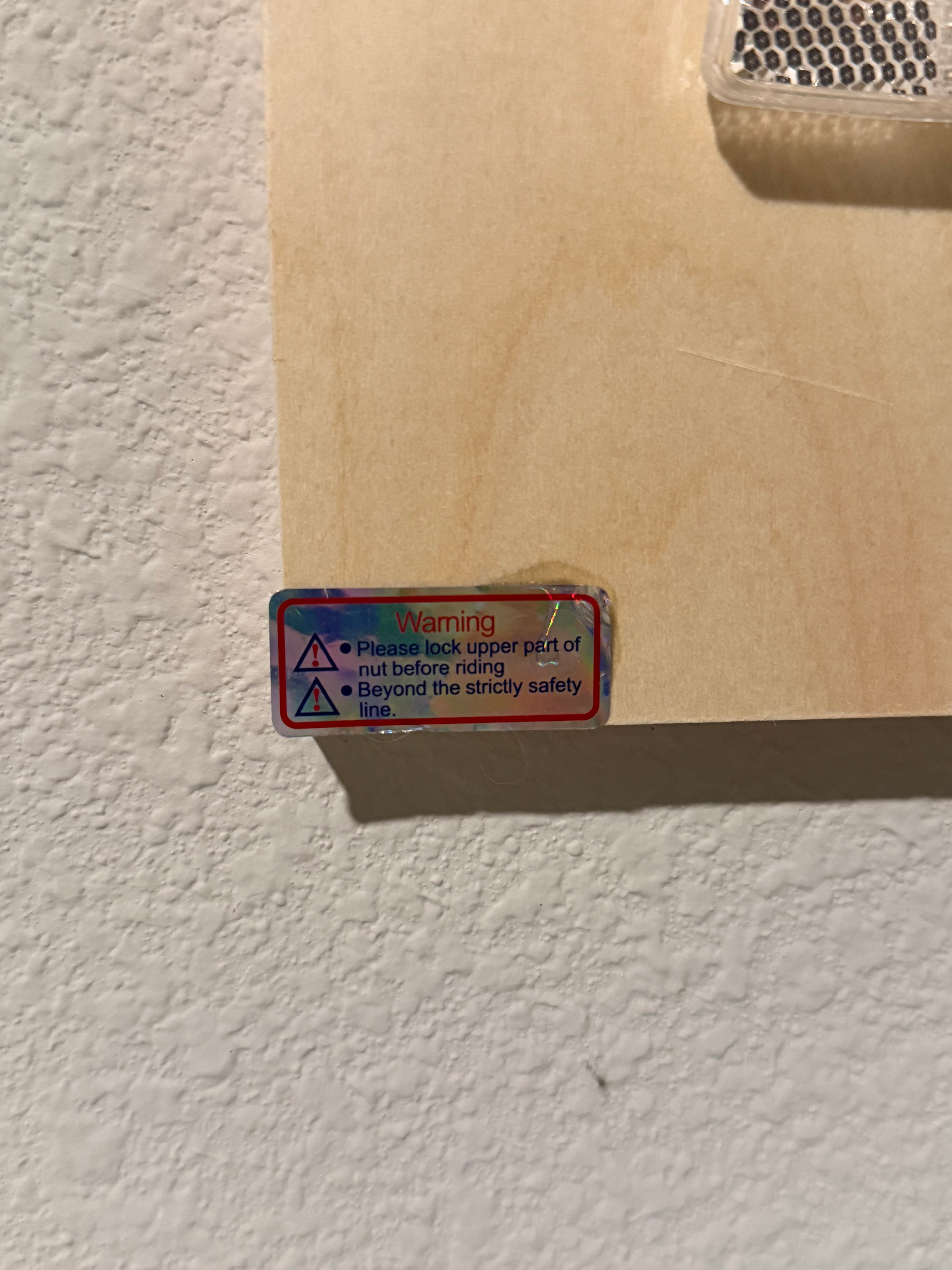 Bike reflector art piece 1/1