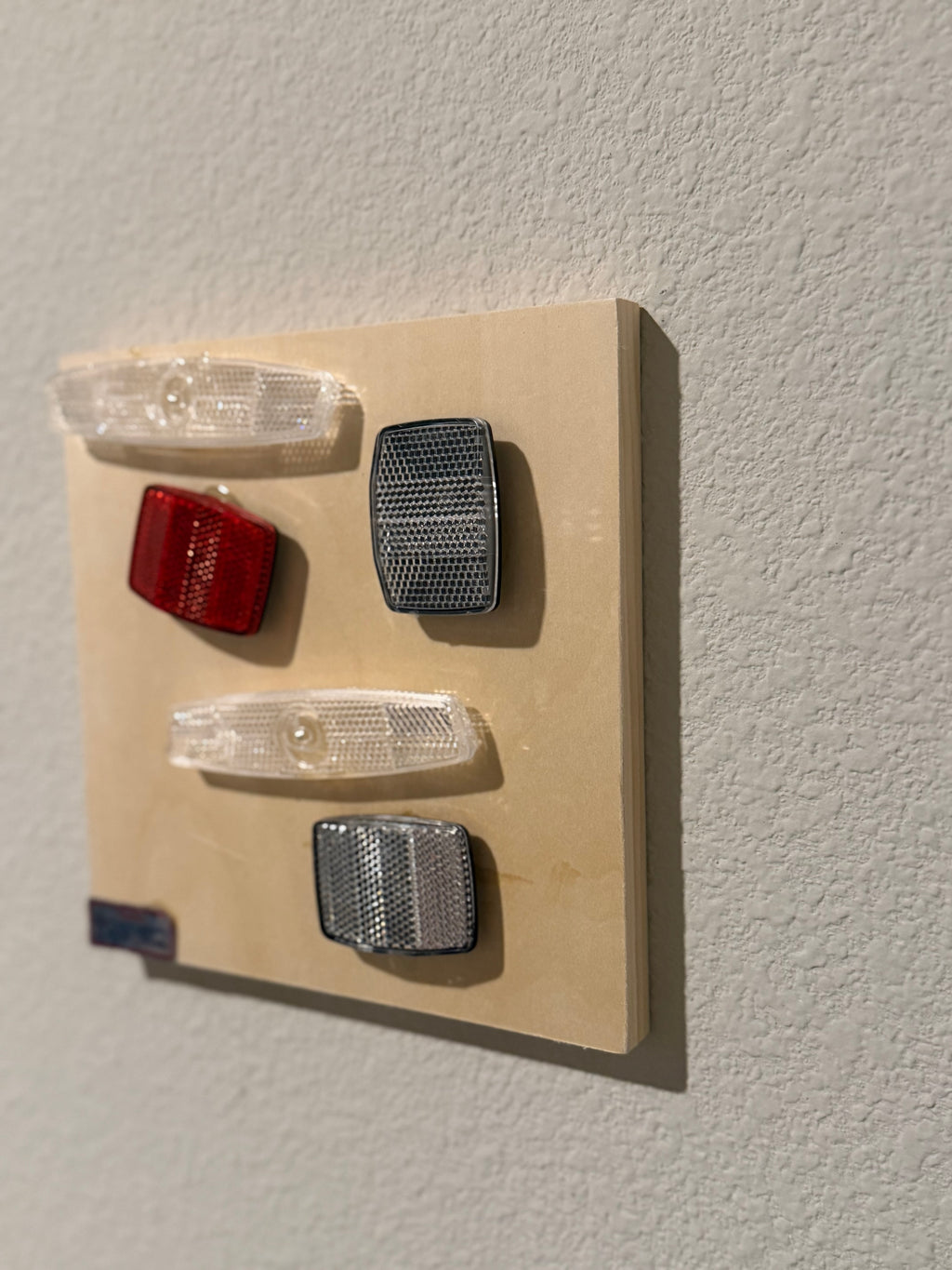 Bike reflector art piece 1/1